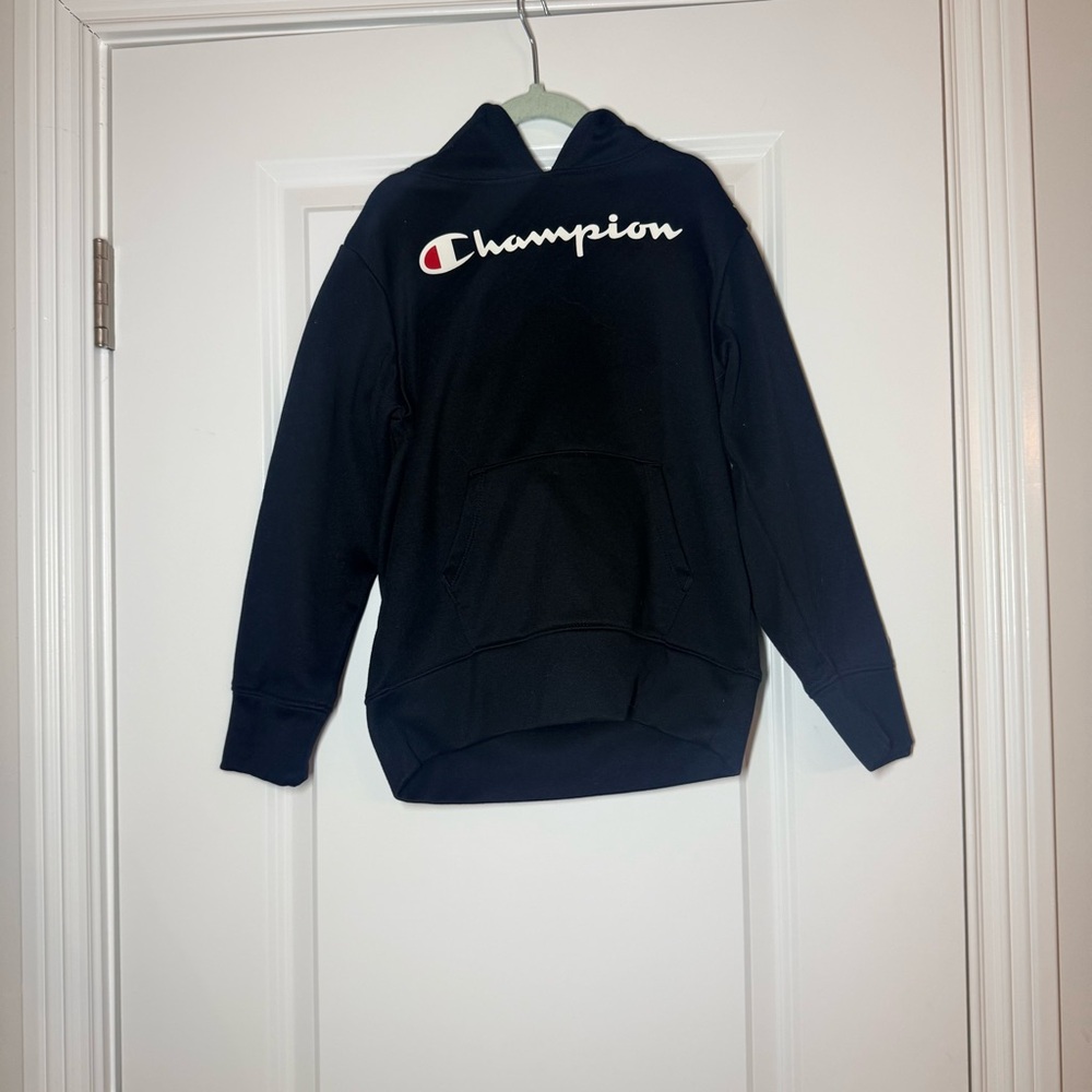 Champion Kids Black Hoodie